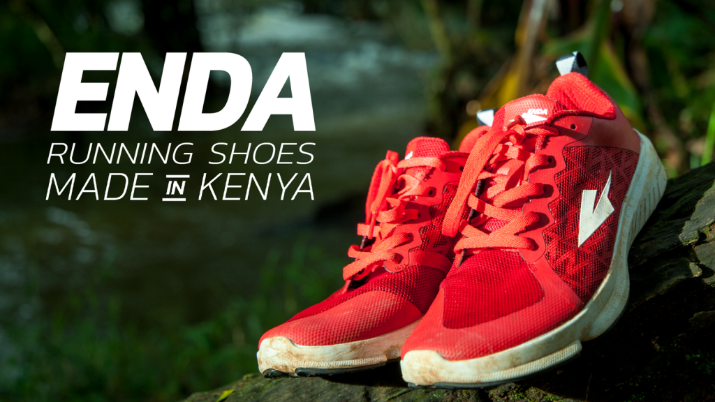 ENDA et les premières chaussures kenyanes de course