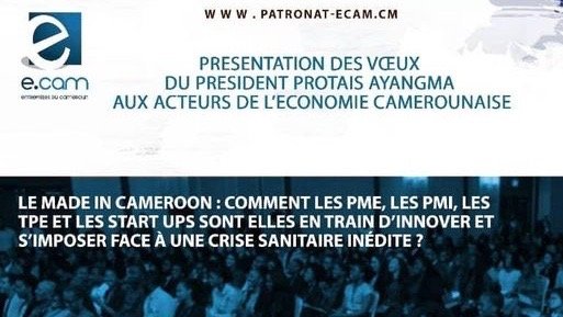 Notre Cabinet, partenaire E.CAM Patronat depuis 2019, était à la cérémonie des voeux aux acteurs de l’économie camerounaise